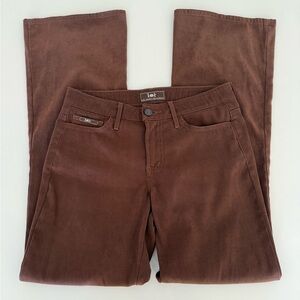 LEI Women's y2k 90s Vintage Soft Flare Leg Brown Jeans